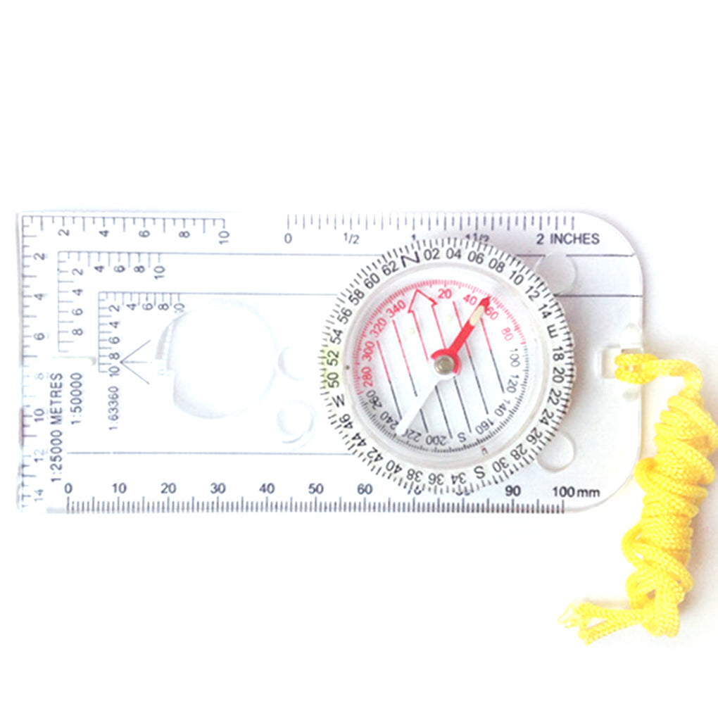 Compass Navigation Map Ruler Scouting Scale