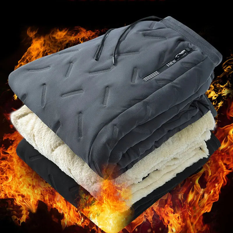 Men's Winter Fleece Jogger Pants