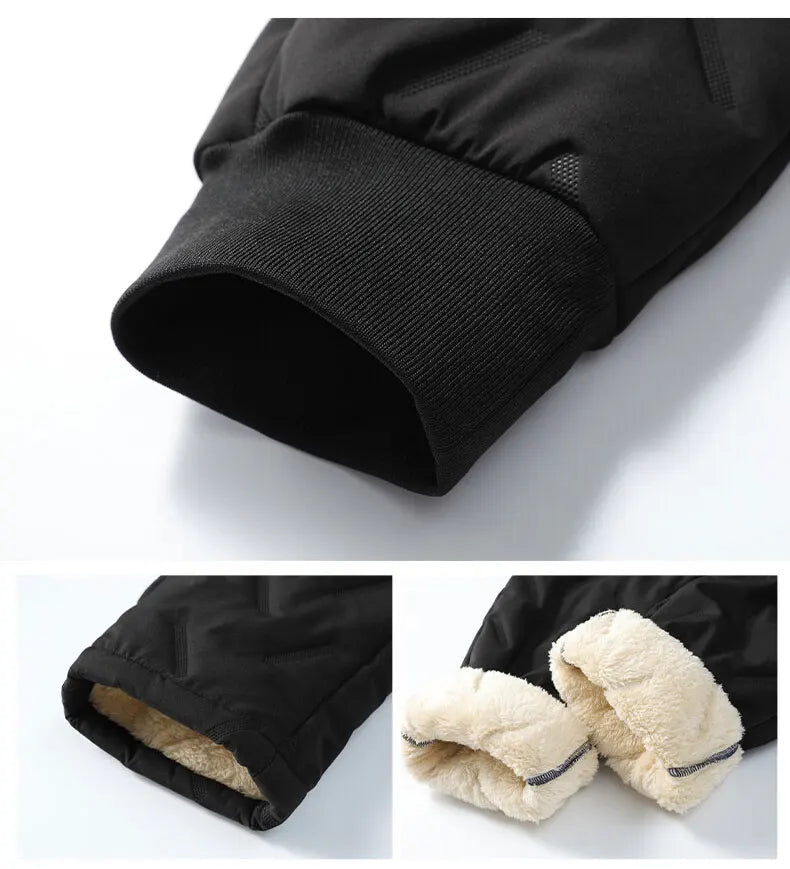 Men's Winter Fleece Jogger Pants