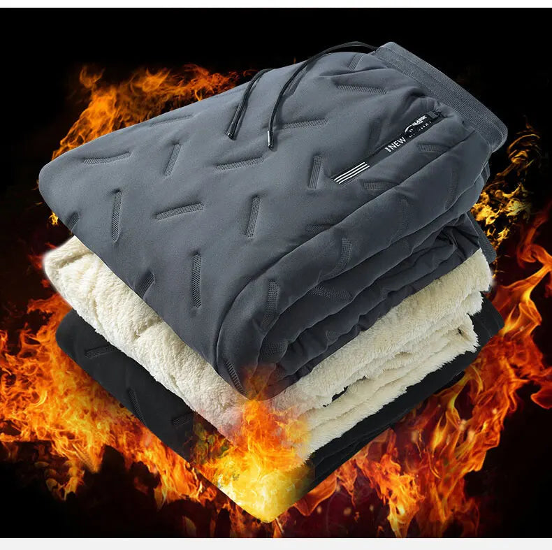 Men's Winter Fleece Jogger Pants