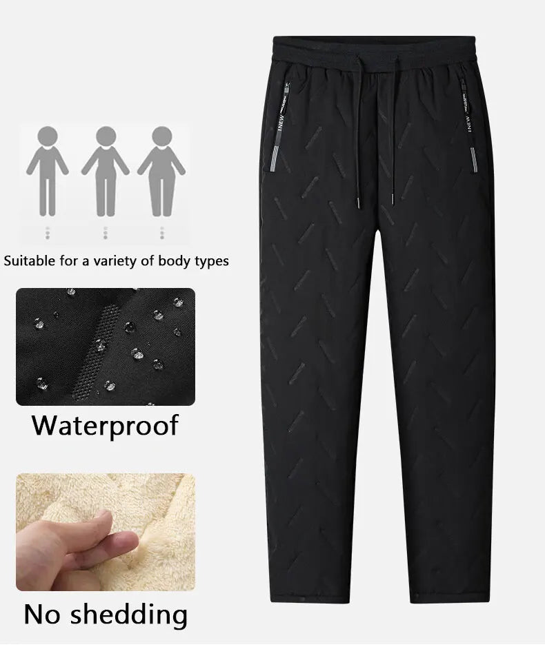 Men's Winter Fleece Jogger Pants