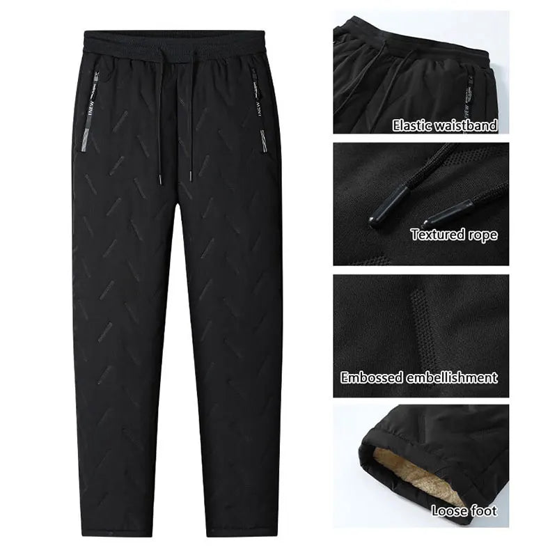 Men's Winter Fleece Jogger Pants