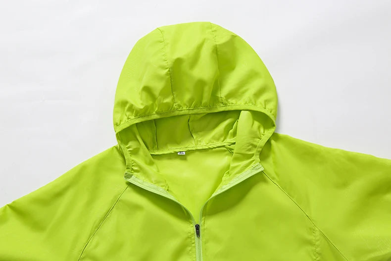 LNGXO Unisex Waterproof Hiking Jacket – Lightweight Outdoor Windbreaker