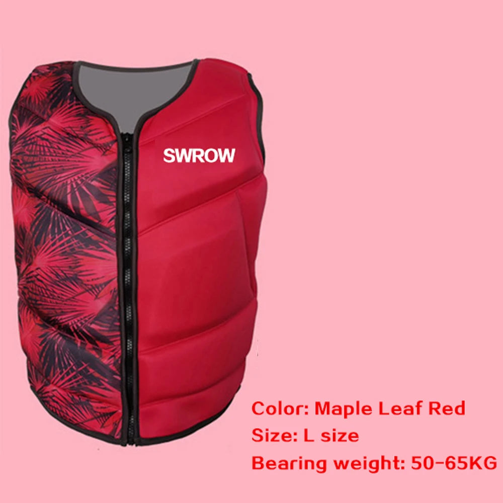 Neoprene Life Jacket Vest for Adults & Kids