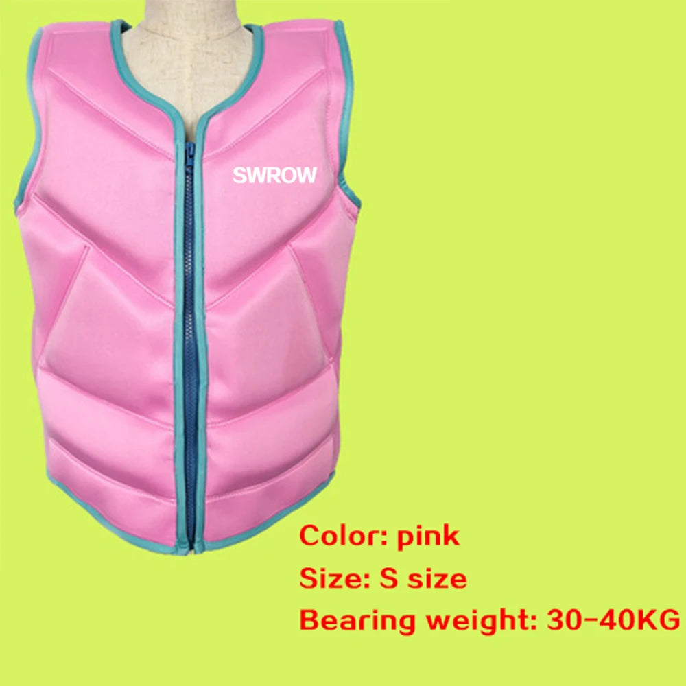 Neoprene Life Jacket Vest for Adults & Kids