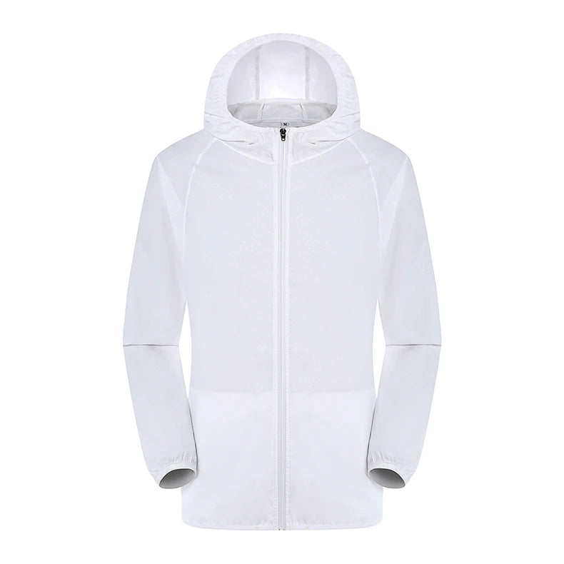 LNGXO Unisex Waterproof Hiking Jacket – Lightweight Outdoor Windbreaker