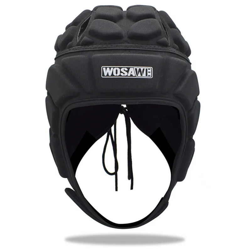 Football Soccer Rugby Goalkeeper Helmet Scrum Cap Head Guard