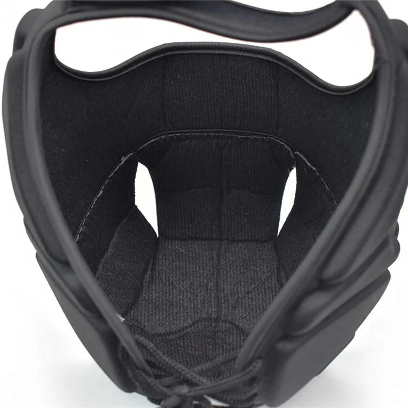 Football Soccer Rugby Goalkeeper Helmet Scrum Cap Head Guard