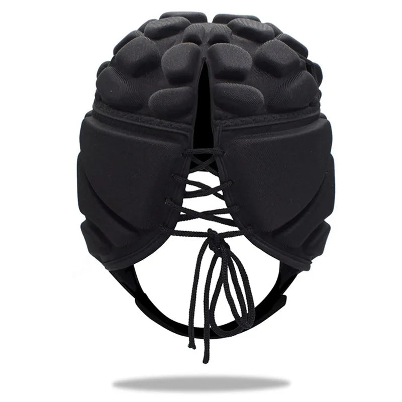 Football Soccer Rugby Goalkeeper Helmet Scrum Cap Head Guard