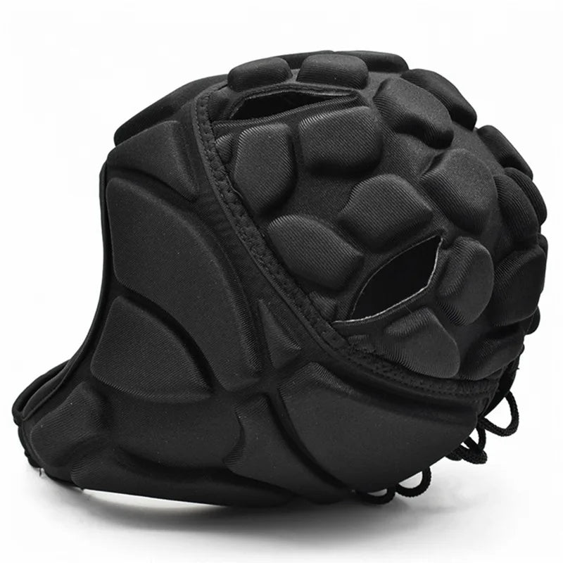 Football Soccer Rugby Goalkeeper Helmet Scrum Cap Head Guard