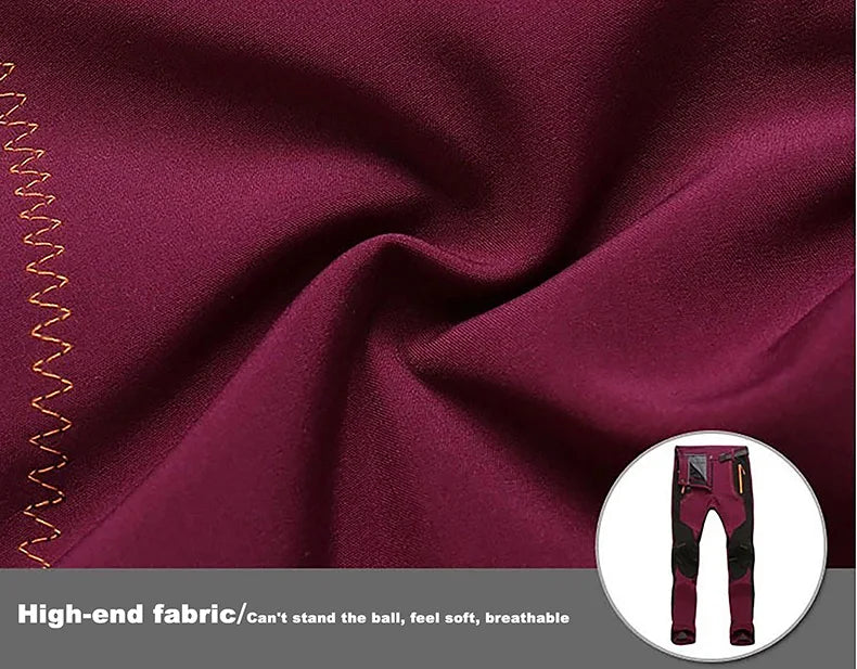 LNGXO Men's Winter Fleece Hiking Pants