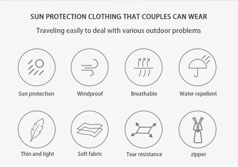 LNGXO Unisex Waterproof Hiking Jacket – Lightweight Outdoor Windbreaker