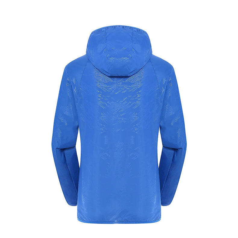 LNGXO Unisex Waterproof Hiking Jacket – Lightweight Outdoor Windbreaker