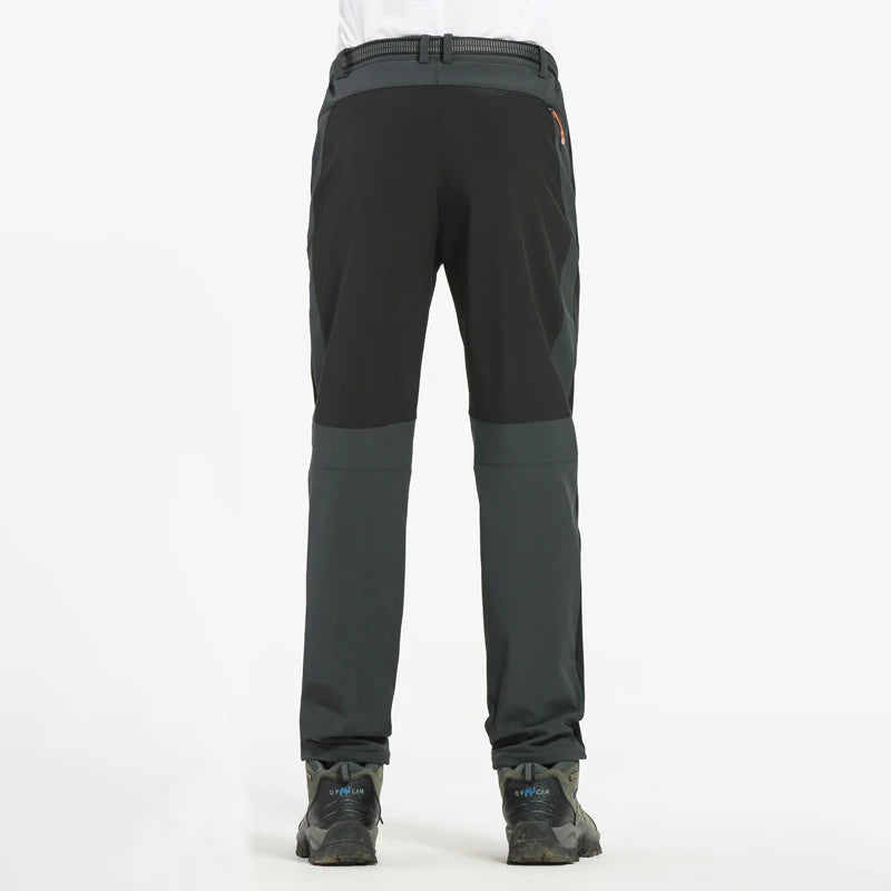 LNGXO Men's Winter Fleece Hiking Pants