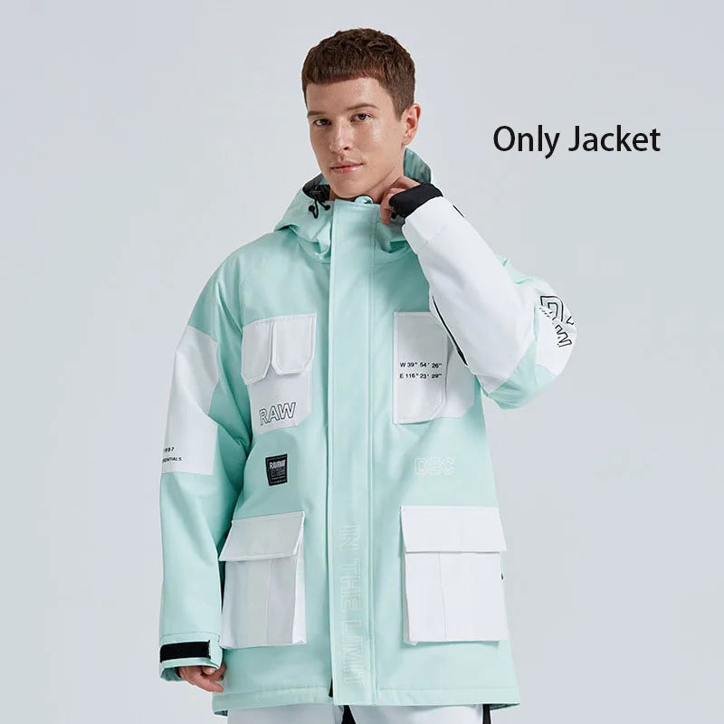 2025 Women's & Men's Waterproof Windproof Ski Jacket