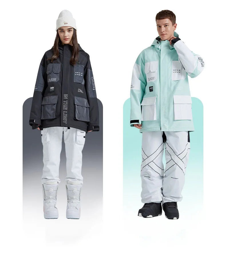 2025 Women's & Men's Waterproof Windproof Ski Jacket