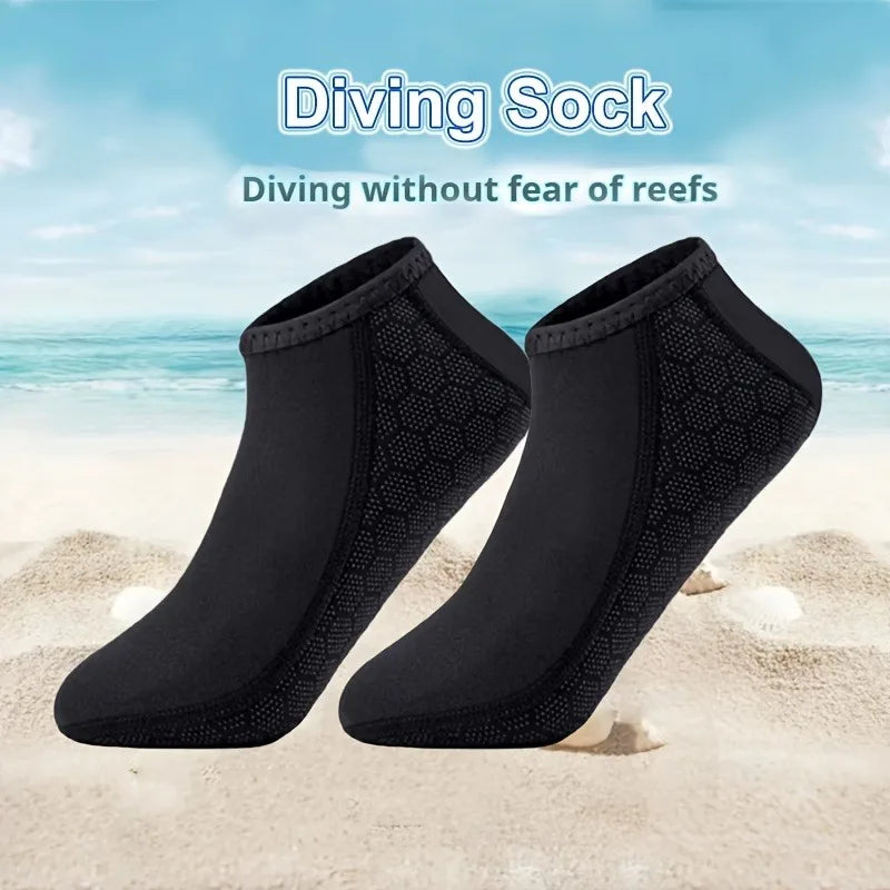 3mm Neoprene Water Socks for Beach & Water Sports