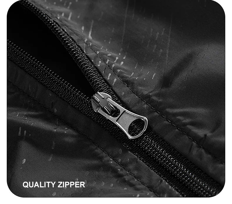 LNGXO Unisex Waterproof Hiking Windbreaker