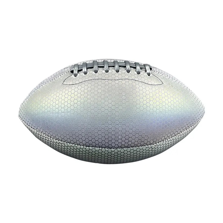 Luminous Reflective Olive Rugby Ball PU