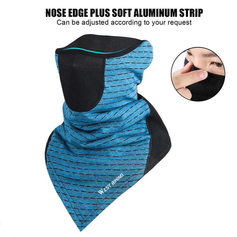 WEST BIKING Winter Windproof Thermal Neck Warmer