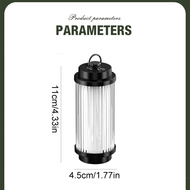 3000mAh USB Rechargeable Mini LED Camping Lantern