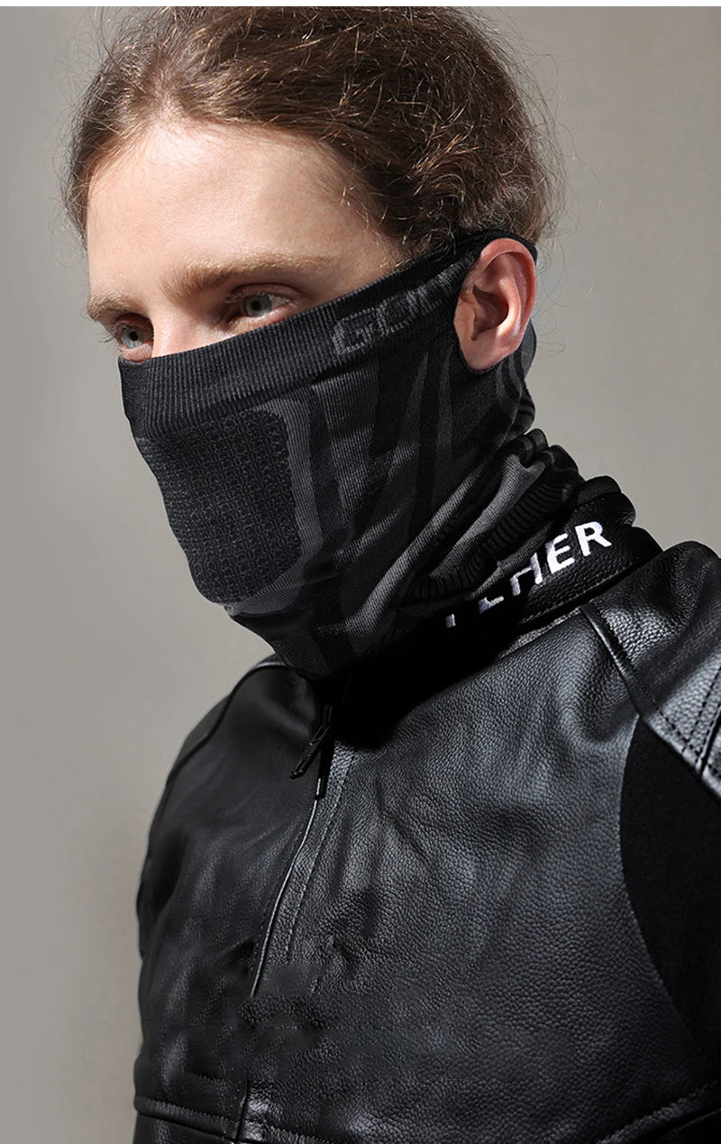 Winter Motorcycle Half Face Mask