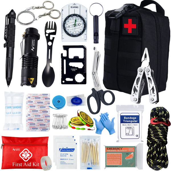 Survival First Aid Kit Molle Emergency IFAK