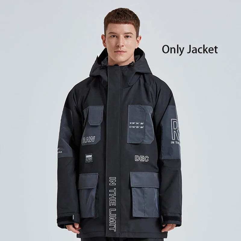 2025 Women's & Men's Waterproof Windproof Ski Jacket