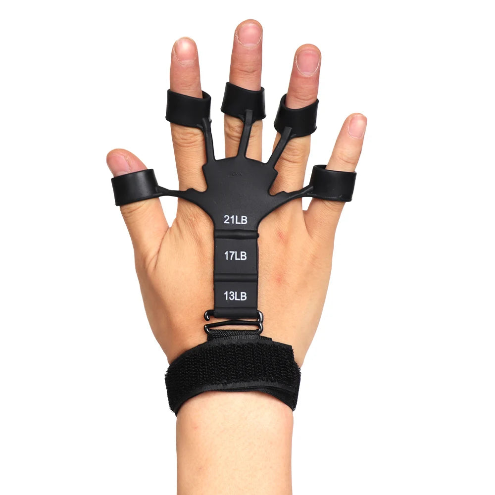 Silicone 5-Finger Grip Strengthener – Hand & Wrist Therapy Tool