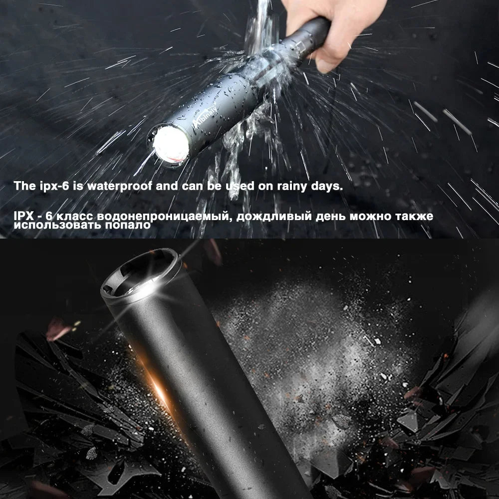 Ultra Bright Self-Defense Baseball Bat Flashlight
