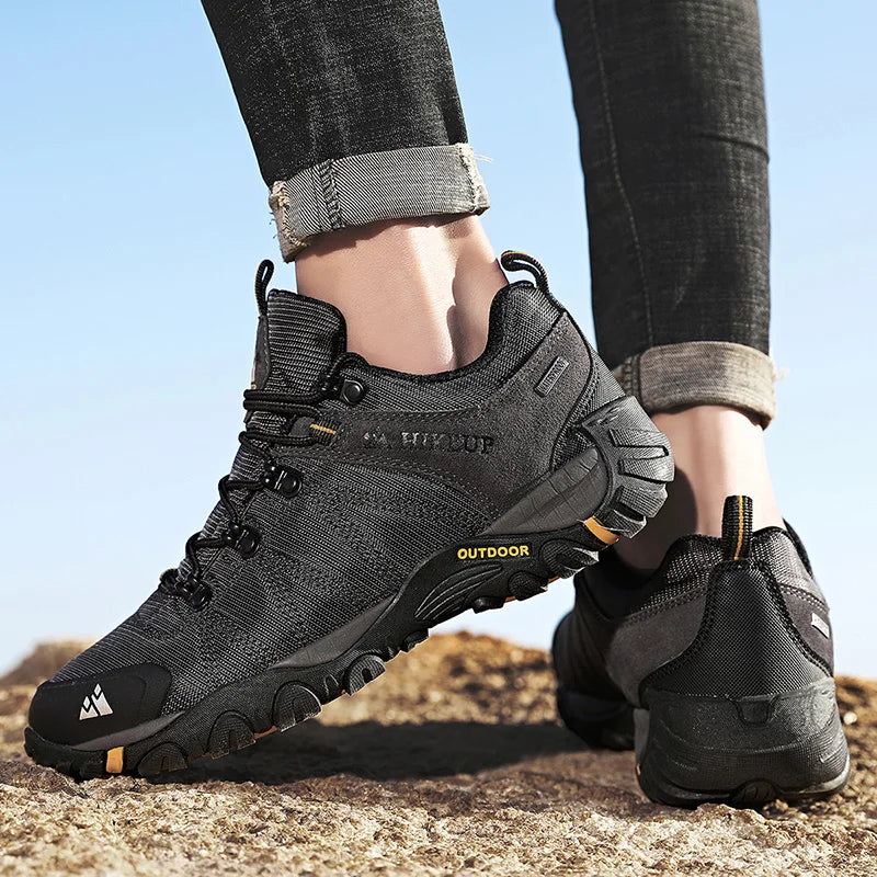 HIKEUP Men's Non-Slip Hiking Shoes