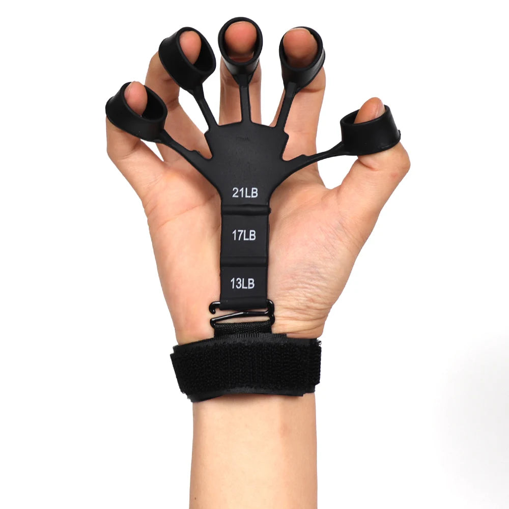 Silicone 5-Finger Grip Strengthener – Hand & Wrist Therapy Tool