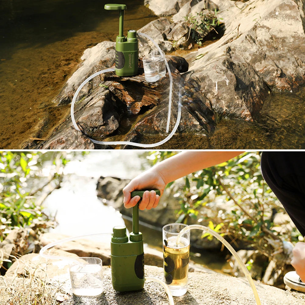 Portable Outdoor Water Filter – Survival & Camping Filtration System