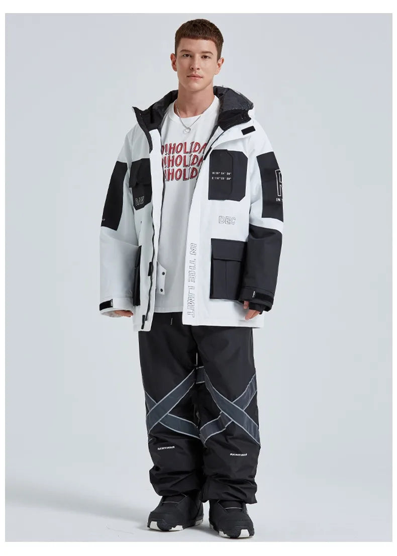 2025 Women's & Men's Waterproof Windproof Ski Jacket