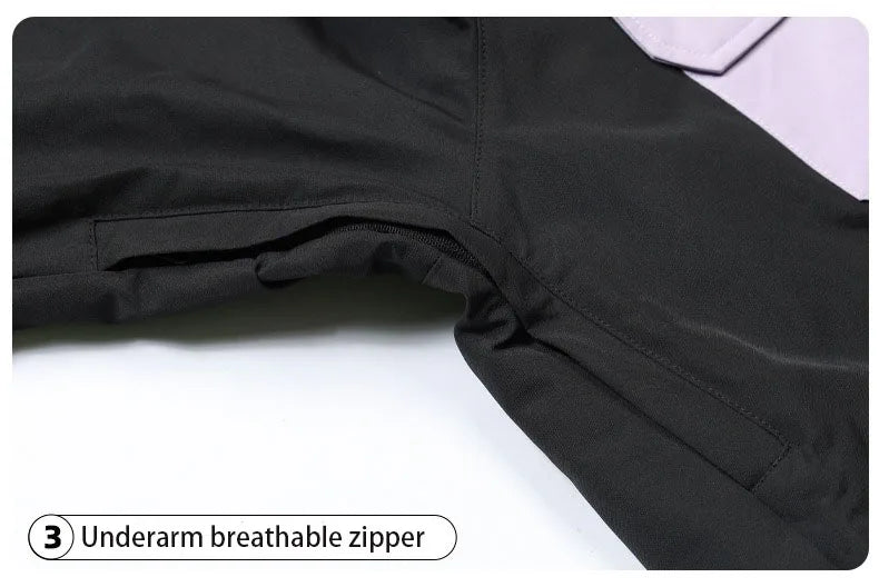 2025 Women's & Men's Waterproof Windproof Ski Jacket