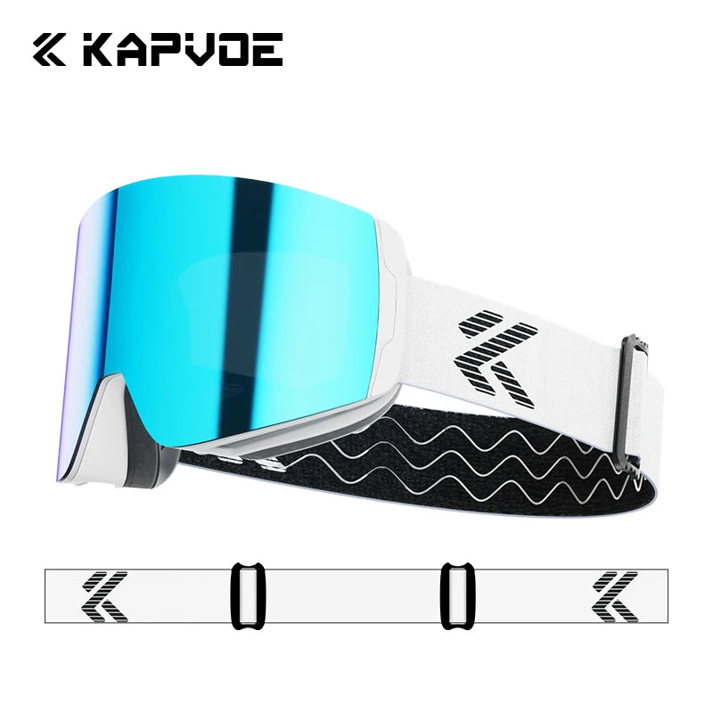 Kapvoe Photochromic Magnetic Ski Goggles UV400