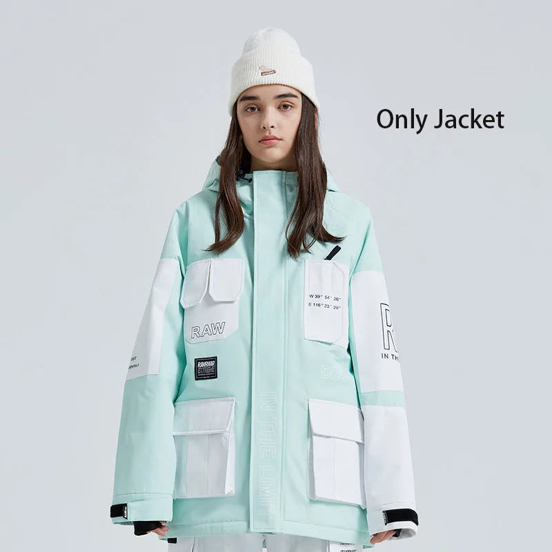 2025 Women's & Men's Waterproof Windproof Ski Jacket