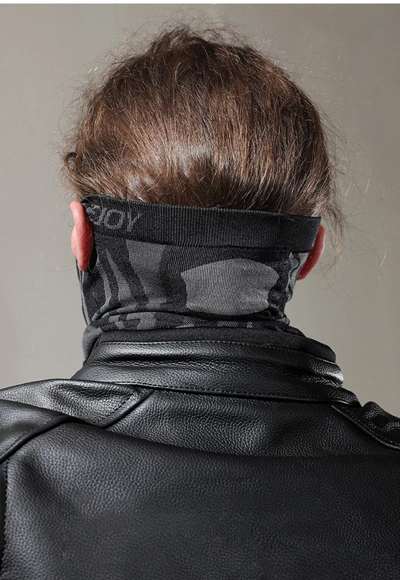 Winter Motorcycle Half Face Mask