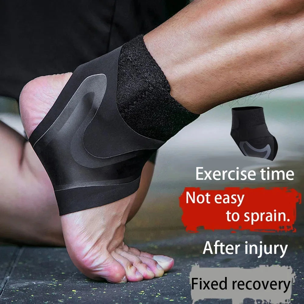 Sports Ankle Support Wrap for Sprains & Pain Relief