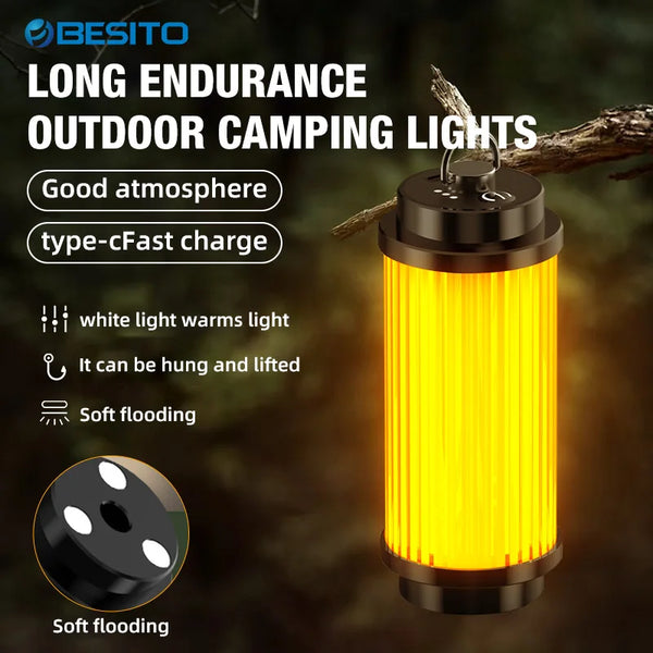 3000mAh USB Rechargeable Mini LED Camping Lantern