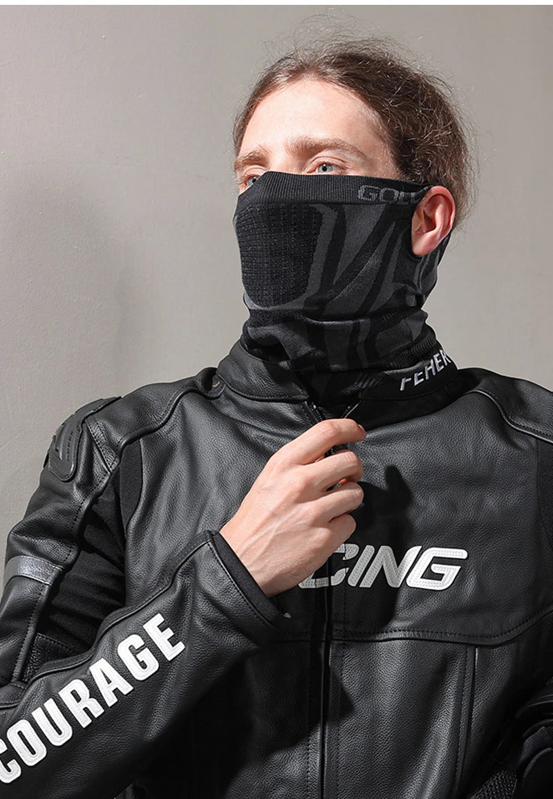 Winter Motorcycle Half Face Mask