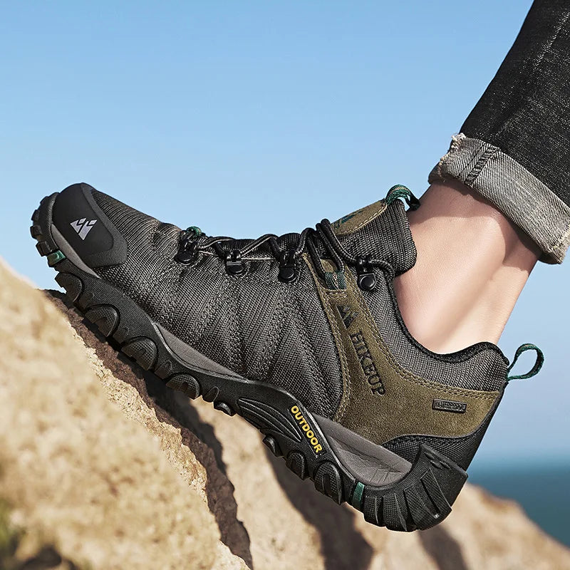 HIKEUP Men's Non-Slip Hiking Shoes