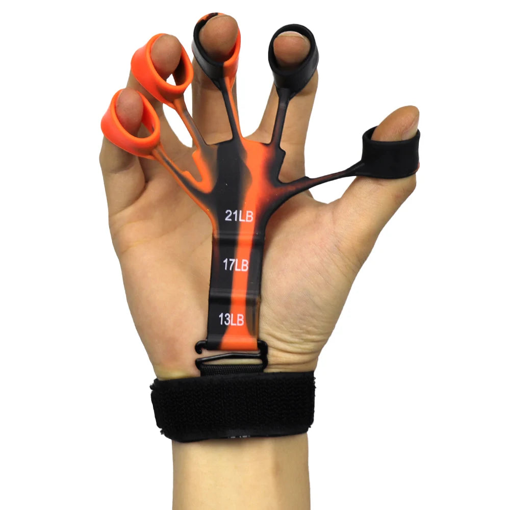 Silicone 5-Finger Grip Strengthener – Hand & Wrist Therapy Tool