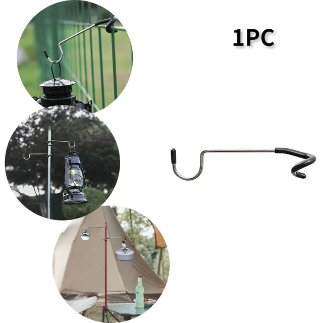 Stainless Steel Tent Pole Lamp Hanger