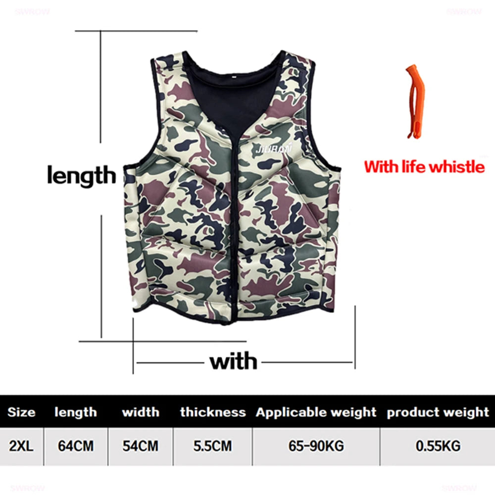 Neoprene Life Jacket Vest for Adults & Kids