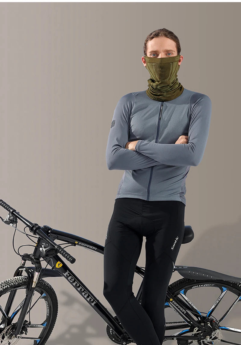 Winter Motorcycle Half Face Mask