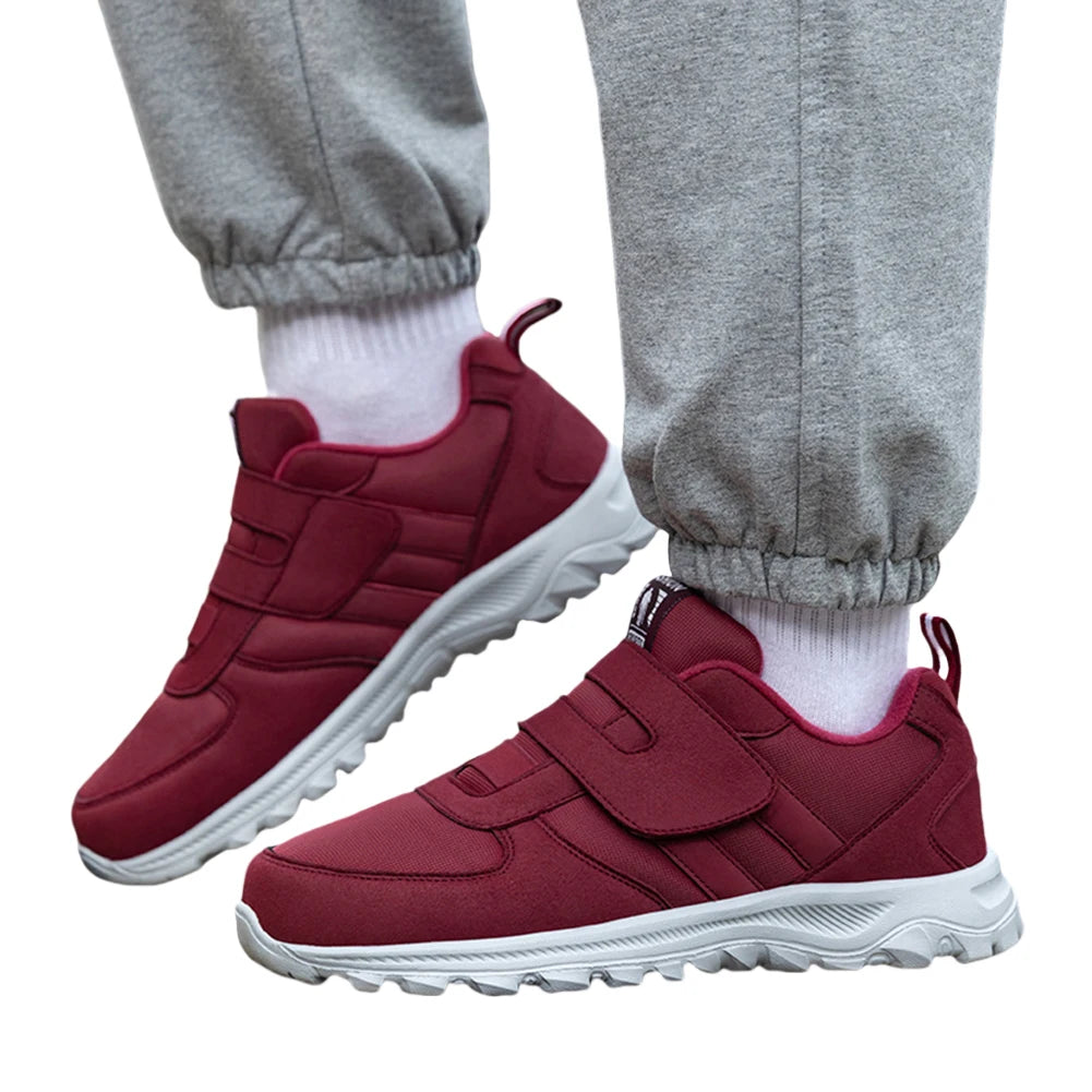 Non-Slip Wide Running Shoes for Elderly Men