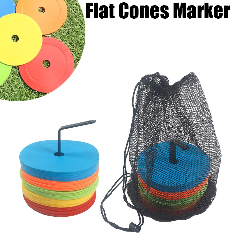 10pcs Sports Training Marker Cones