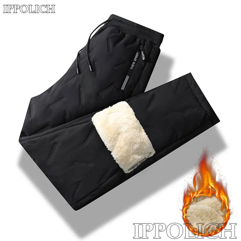 Men's Winter Fleece Jogger Pants