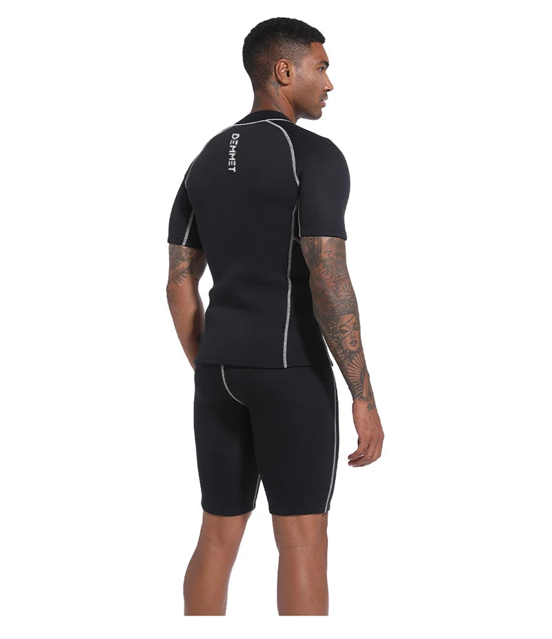 CRSC Neoprene Wetsuit 1.5/3MM Short Sleeve Dive Suit